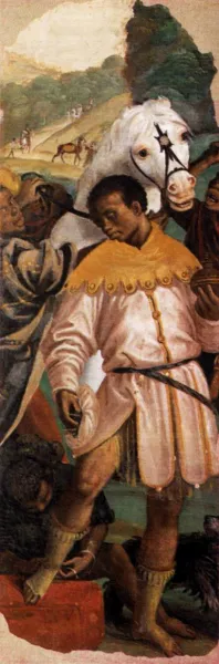 The Moor King by Gaudenzio Ferrari Oil Painting