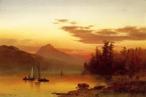 Lake Luzern, New York by George Herbert McCord Oil Painting