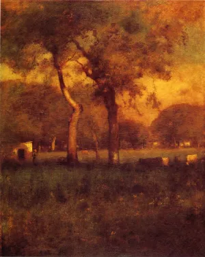 California by George Inness Oil Painting