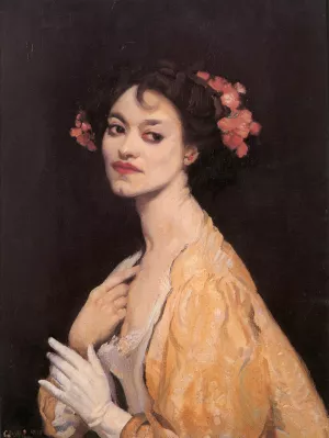 The Dancer by George Lambert Oil Painting