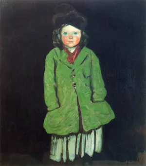 Lily Williams by George Luks Oil Painting