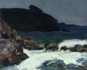 The Ledge by George Luks Oil Painting