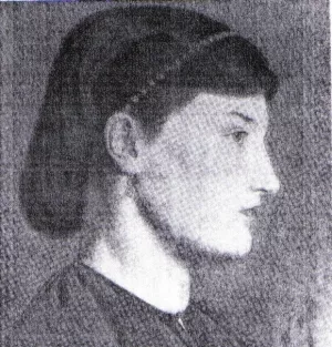 Portrait of Alexa Wilding by George Price Boyce Oil Painting