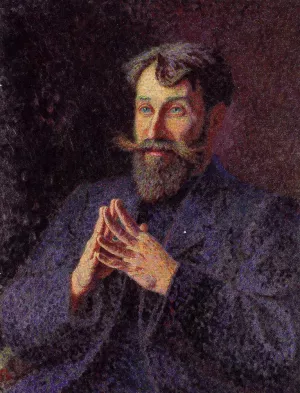 Portrait of Paul Ranson by Georges Lacombe Oil Painting
