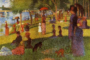 An Afternoon at La Grande Jatte by Georges Seurat Oil Painting