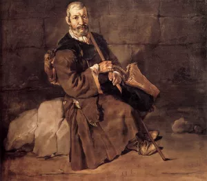 Beggar Resting by Giacomo Ceruti Oil Painting