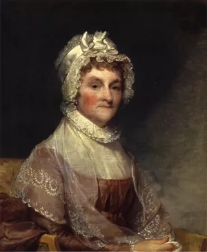 Abigail Smith Adams by Gilbert Stuart Oil Painting