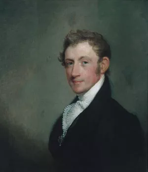 David Sears, Jr. by Gilbert Stuart Oil Painting