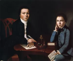 Francis Malbone and His Brother Saunders by Gilbert Stuart Oil Painting