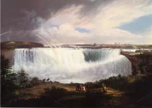 The Great Horseshoe Falls, Niagara by Gilbert Stuart Oil Painting