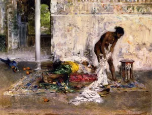 After the Bath by Giovanni Boldini Oil Painting