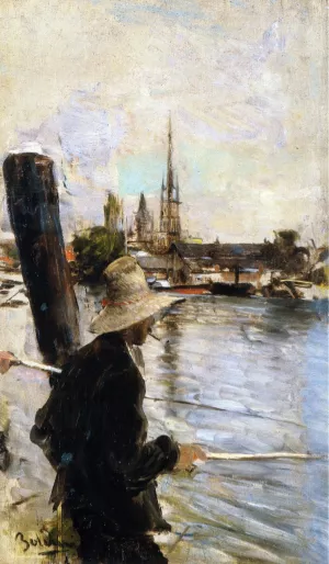 Fishermen by Giovanni Boldini Oil Painting