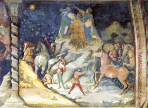 The Appearance of the Star by Giovanni Da Modena Oil Painting