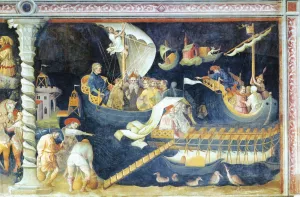 The Return of the Magi by Giovanni Da Modena Oil Painting