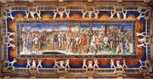 The Oath of Sermide by Girolamo Genga Oil Painting