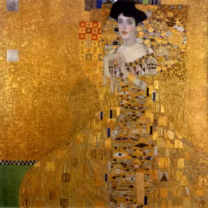 Portrait of Adele Bloch-Bauer I Oil painting by Gustav Klimt