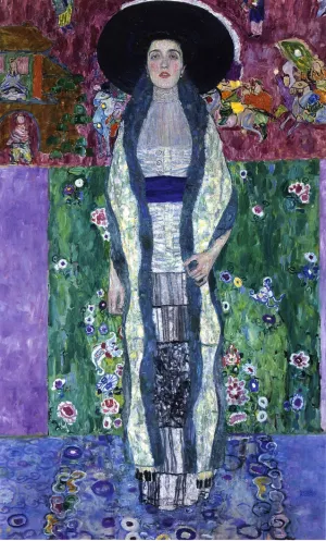Portrait of Adele Bloch-Bauer II Oil painting by Gustav Klimt