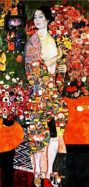 The Dancer by Gustav Klimt Oil Painting