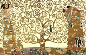 The Tree of Life Oil Painting by Gustav Klimt - Bestsellers