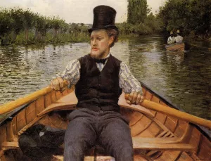 Boating Party by Gustave Caillebotte Oil Painting