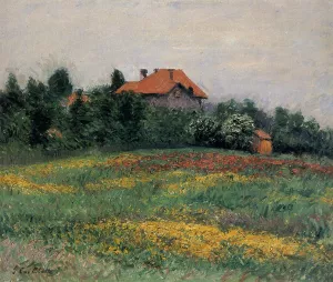 Norman Landscape by Gustave Caillebotte Oil Painting