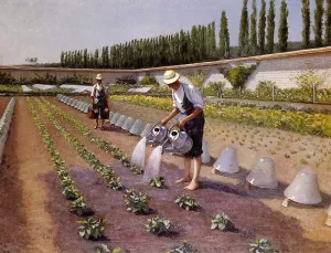 The Gardeners by Gustave Caillebotte Oil Painting