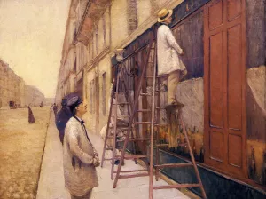 The House Painters by Gustave Caillebotte Oil Painting