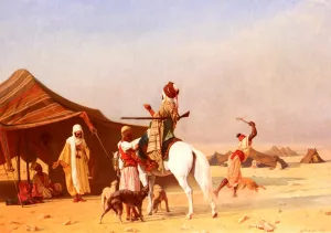 C'est Un Emir by Gustave Clarence Rodolphe Boulanger Oil Painting