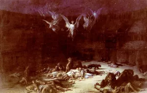 The Christian Martyrs by Gustave Dore Oil Painting