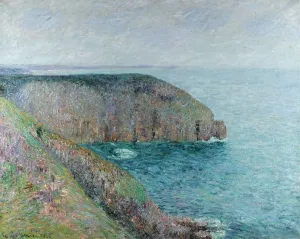 Cliffs at Cape Frehel by Gustave Loiseau Oil Painting