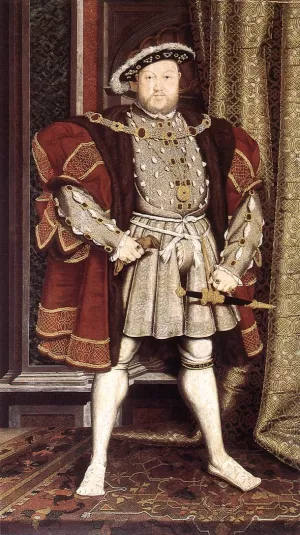 Henry VIII by Hans Holbein Oil Painting