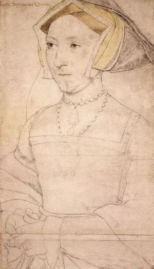 Portrait of Jane Seymour by Hans Holbein Oil Painting