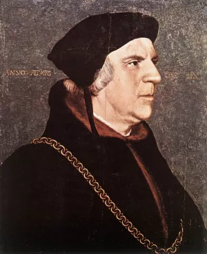 Portrait of Sir William Butts by Hans Holbein Oil Painting