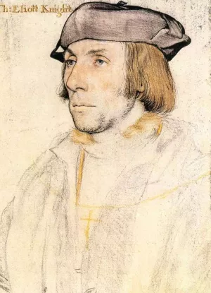 Sir Thomas Elyot by Hans Holbein Oil Painting