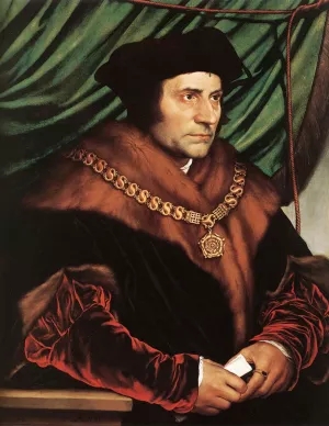 Sir Thomas More by Hans Holbein Oil Painting