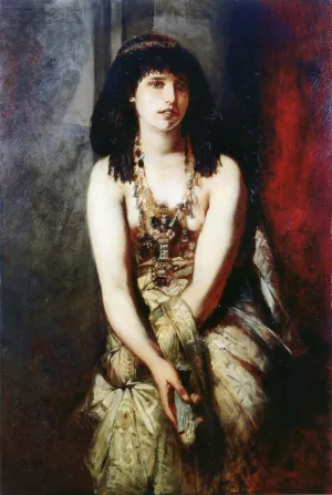An Egyptian Princess by Hans Makart Oil Painting