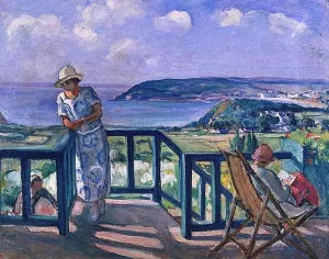 Across the Bay by Henri Lebasque Oil Painting