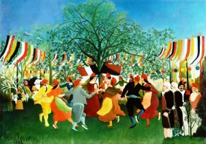A Centennial of Independence by Henri Rousseau Oil Painting