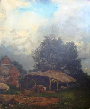 An English Pastoral by Henry Mark Anthony Oil Painting