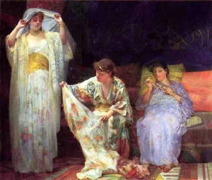 The Harem by Henry Siddons Mowbray Oil Painting