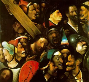 Christ Carrying the Cross by Hieronymus Bosch Oil Painting
