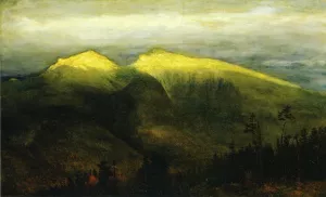White Mountains, from Randolph Hill by Homer Dodge Martin Oil Painting