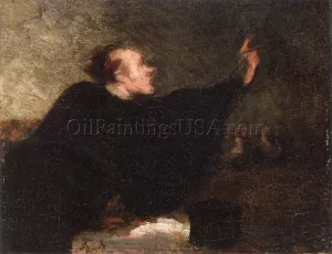 Barrister by Honore Daumier Oil Painting