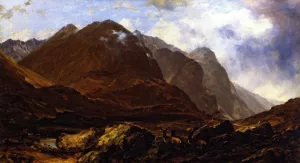 Glencoe by Horatio McCulloch Oil Painting