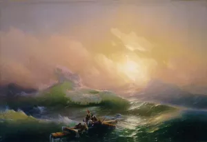 The Ninth Wave by Ivan Konstantinovich Aivazovsky Oil Painting