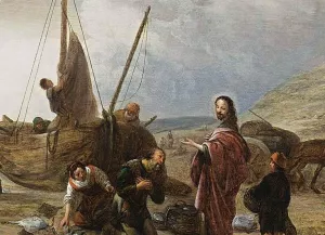 The Calling of St Peter and St Andrew by Jacob Willemsz De Wet The Elder Oil Painting