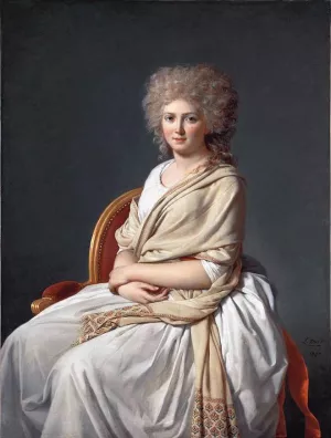 Anne-Marie-Louise Thelusson, Comtesse de Sorcy by Jacques-Louis David Oil Painting