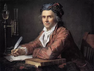 Portrait of Doctor Alphonse Leroy by Jacques-Louis David Oil Painting
