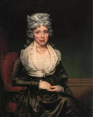 Mrs. James Courtney by James Earle Oil Painting