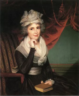 Mrs. John Rogers Elizabeth Rodman Rogers by James Earle Oil Painting